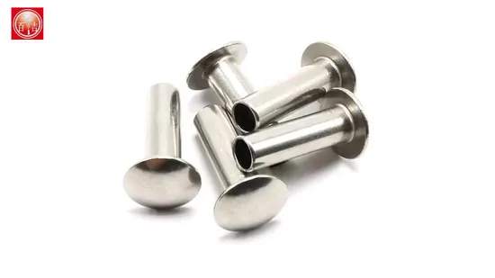 Baiji Peel Type Blind Rivet China Factory Flat Head Solid Type Knurled Blind Rivet for Chassis Truck