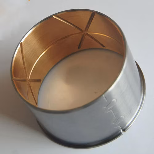 Heavy Load Construction Machine Track Engine Part JF800 Bimatal Steel Bronze Bushing