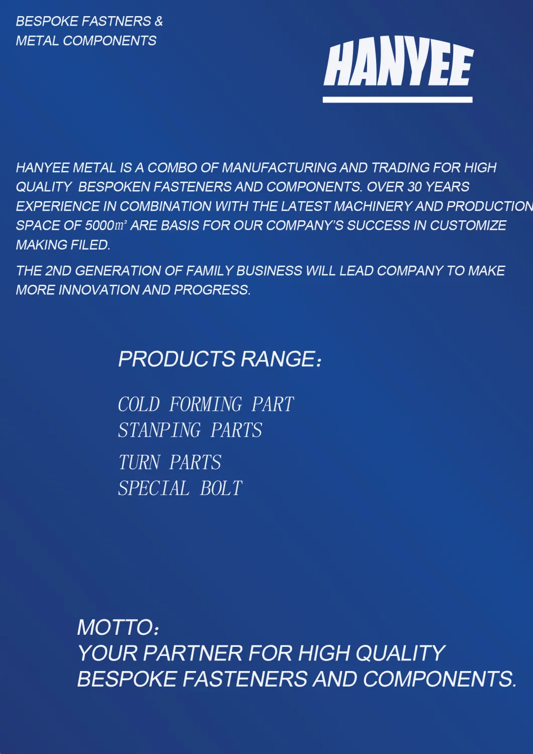 Chiese OEM Fastener Manufacturer Chamfer Flat Rivet