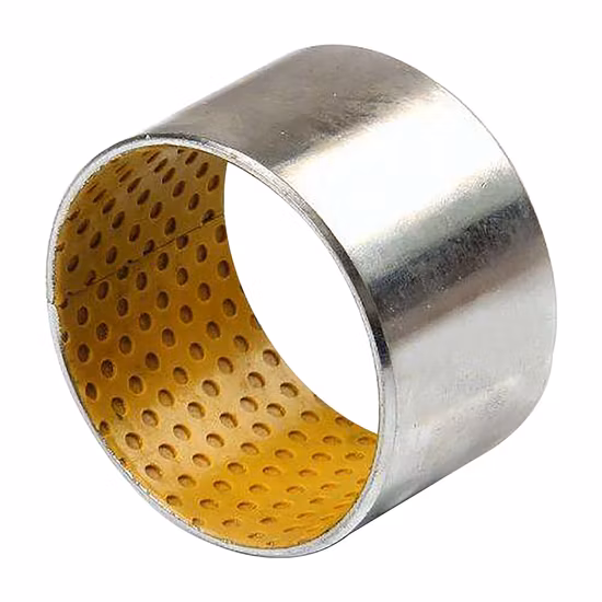 CuSn10Pb10 Plain Bearing Bushes, Brake Bimetal Bush Bearing Manufacturer &nbsp;Brake Shoe Bushing
