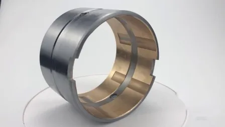 Heavy Load Construction Machine Track Engine Part JF800 Bimatal Steel Bronze Bushing 