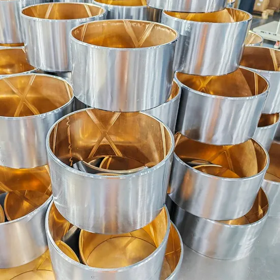 Manufacturer Bimetal Bushing Plain Sleeve Bearing for Brake Shoe 